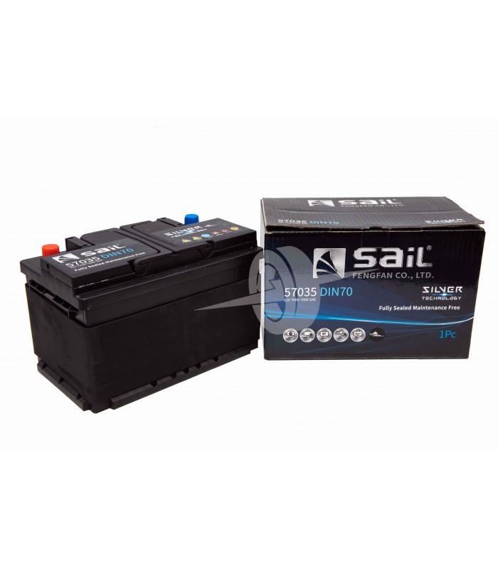Buy 57035 DIN70 Sail Silver Technology Online Singapore | Ace Batteries and Tyres