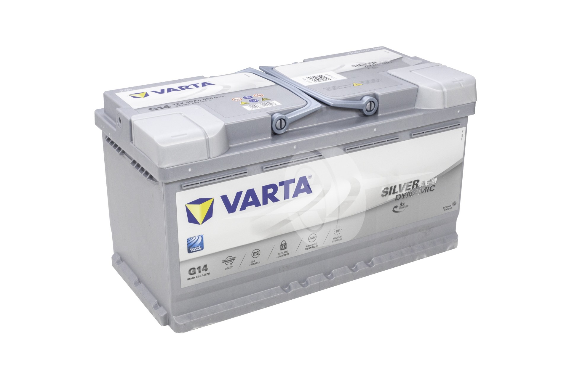 95Ah G14 Varta Silver Dynamic AGM | Made in Germany