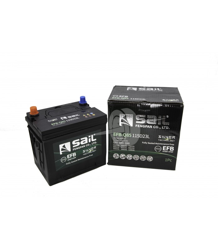 Buy Q85/115D23L Sail EFB Online Singapore | Ace Batteries and Tyres