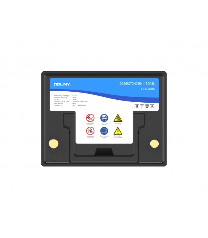 Q85/115D23L/R Houny Lithium Ion LiFePO4 (8-Years Warranty)