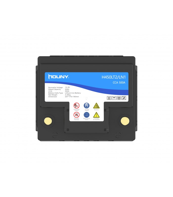 50Ah DIN50 LN1 Houny Lithium Ion LiFePO4