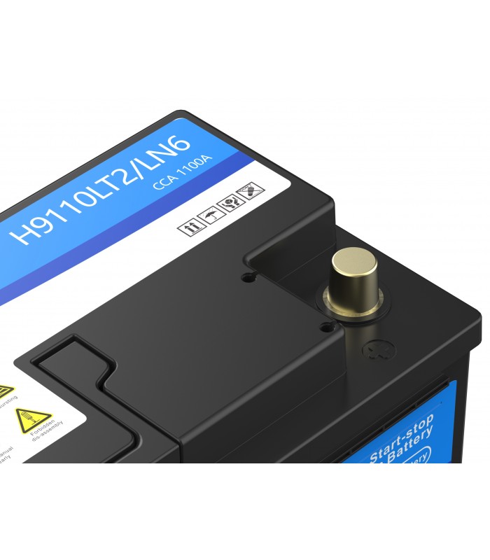 110Ah DIN110 LN6 Houny Lithium Ion LiFePO4