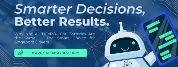 Why Not All LiFePO₄ Car Batteries Are the Same — The Smart Choice for Singapore Drivers