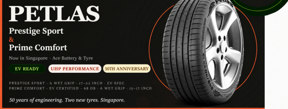 Petlas Prestige Sport & Prime Comfort: Singapore's Most Anticipated Tyre Launch